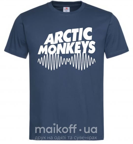 Чоловіча футболка Arctic monkeys do i wanna know Темно-синій фото