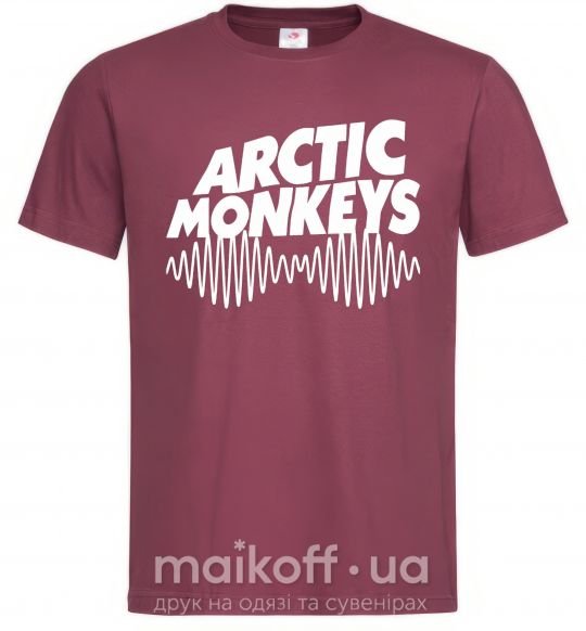Мужская футболка Arctic monkeys do i wanna know Бордовый фото