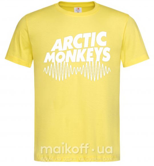 Чоловіча футболка Arctic monkeys do i wanna know Лимонний фото