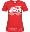 Женская футболка Arctic monkeys do i wanna know Красный фото