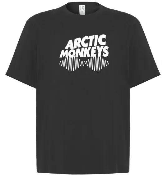 Футболка Оверсайз Arctic monkeys do i wanna know Черный фото