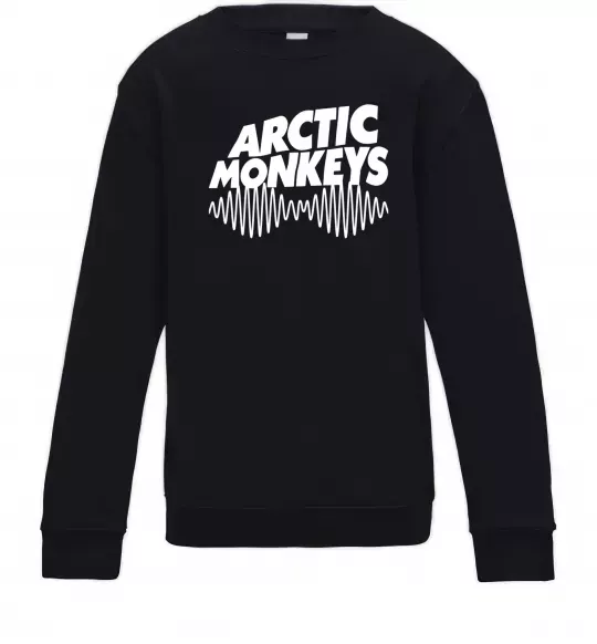 Дитячий світшот Arctic monkeys do i wanna know Чорний фото