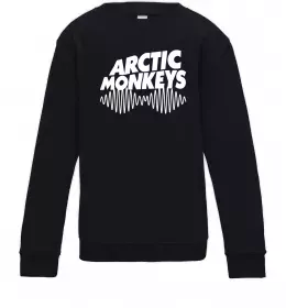 Дитячий світшот Arctic monkeys do i wanna know Чорний фото