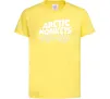 Детская футболка Arctic monkeys do i wanna know Лимонный фото