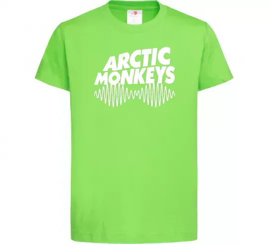 Детская футболка Arctic monkeys do i wanna know Лаймовый фото
