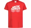 Детская футболка Arctic monkeys do i wanna know Красный фото