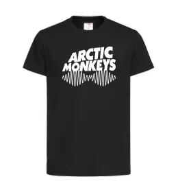 Детская футболка Arctic monkeys do i wanna know Черный фото
