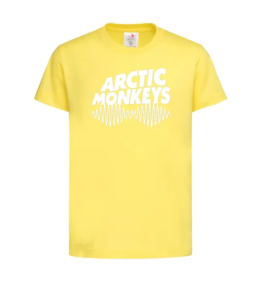 Детская футболка Arctic monkeys do i wanna know Лимонный фото