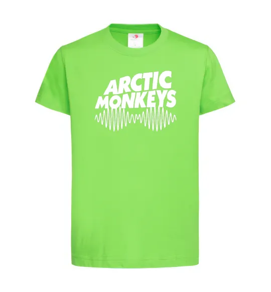 Детская футболка Arctic monkeys do i wanna know Лаймовый фото