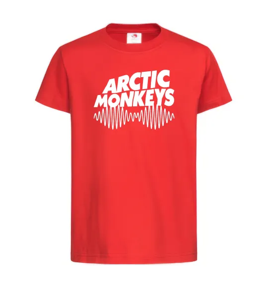 Детская футболка Arctic monkeys do i wanna know Красный фото