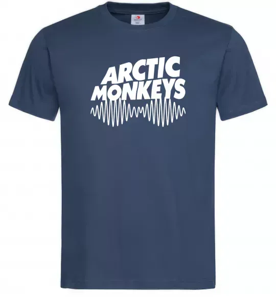 Мужская футболка Arctic monkeys do i wanna know Темно-синий фото
