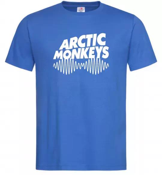 Мужская футболка Arctic monkeys do i wanna know Ярко-синий фото