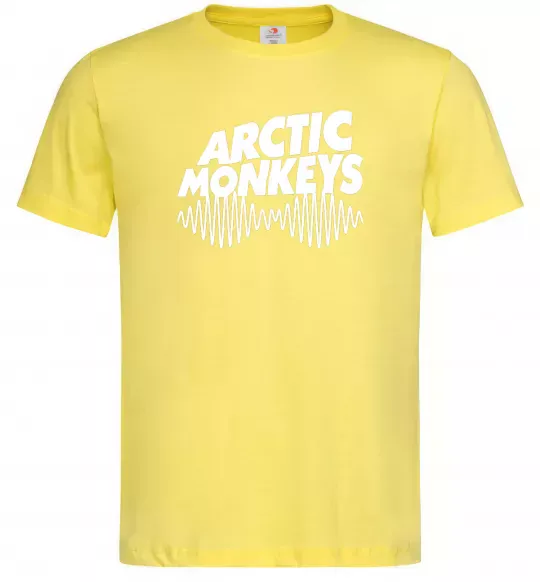 Мужская футболка Arctic monkeys do i wanna know Лимонный фото