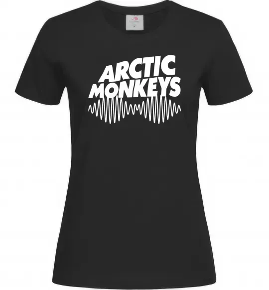 Жіноча футболка Arctic monkeys do i wanna know Чорний фото