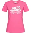 Жіноча футболка Arctic monkeys do i wanna know Яскраво-рожевий Жіноча футболка Arctic monkeys do i wanna know Яскраво-рожевий фото
