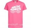 Дитяча футболка Arctic monkeys do i wanna know Яскраво-рожевий фото