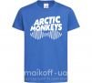 Детская футболка Arctic monkeys do i wanna know Ярко-синий фото