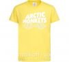 Детская футболка Arctic monkeys do i wanna know Лимонный фото