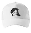 Кепка Michael Jackson's face Белый фото