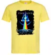 Мужская футболка Minimal Pink Floyd Лимонный фото