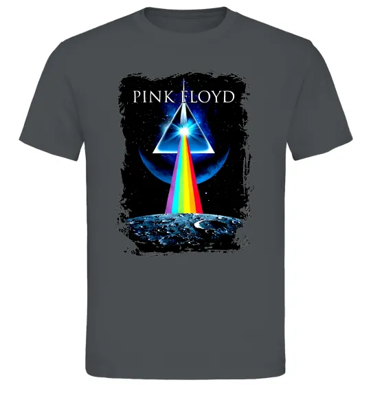 Мужская футболка Minimal Pink Floyd Графит фото