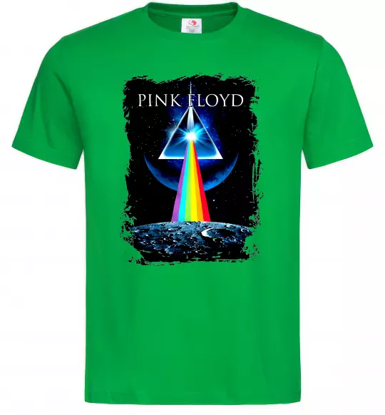Мужская футболка Minimal Pink Floyd Зеленый фото