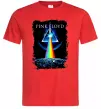 Мужская футболка Minimal Pink Floyd Красный фото