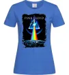 Женская футболка Minimal Pink Floyd Ярко-синий фото