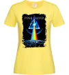 Женская футболка Minimal Pink Floyd Лимонный фото