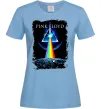 Женская футболка Minimal Pink Floyd Голубой фото