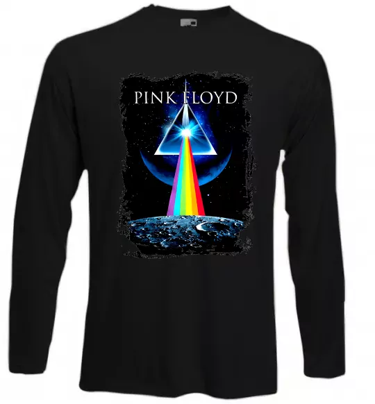 Лонгслив Minimal Pink Floyd Черный фото