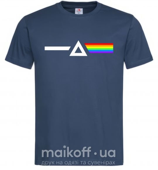Чоловіча футболка Minimal Pink Floyd Темно-синій фото