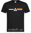 Чоловіча футболка Minimal Pink Floyd Чорний фото