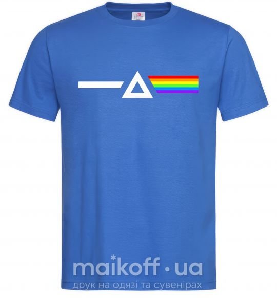 Чоловіча футболка Minimal Pink Floyd Яскраво-синій фото