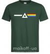 Чоловіча футболка Minimal Pink Floyd Темно-зелений фото