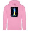 Мужская толстовка (худи) Minimal Pink Floyd Розовый фото
