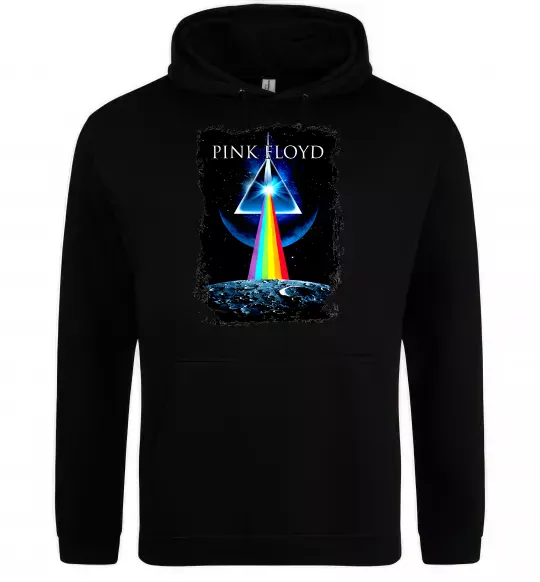 Женская толстовка (худи) Minimal Pink Floyd Черный фото