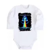 Детский боди Minimal Pink Floyd Белый фото
