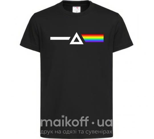 Дитяча футболка Minimal Pink Floyd Чорний фото