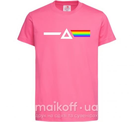 Детская футболка Minimal Pink Floyd Ярко-розовый фото
