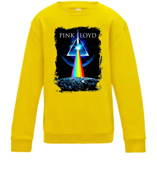 Детский Свитшот Minimal Pink Floyd Солнечно желтый фото