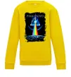Детский Свитшот Minimal Pink Floyd Солнечно желтый фото