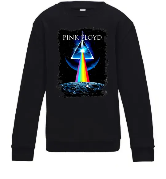 Детский Свитшот Minimal Pink Floyd Черный фото