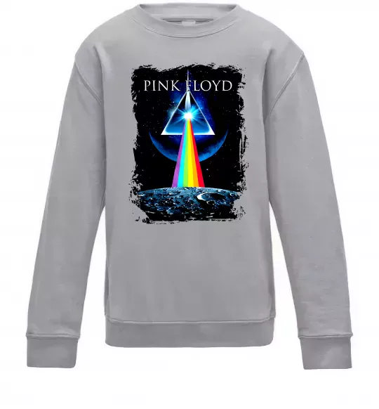 Детский Свитшот Minimal Pink Floyd Серый меланж фото