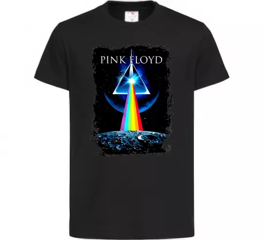 Детская футболка Minimal Pink Floyd Черный фото