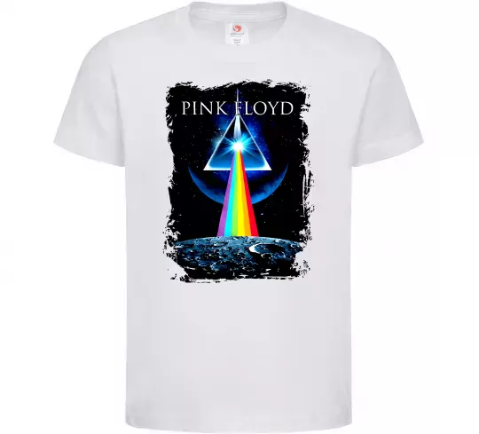 Детская футболка Minimal Pink Floyd Белый фото