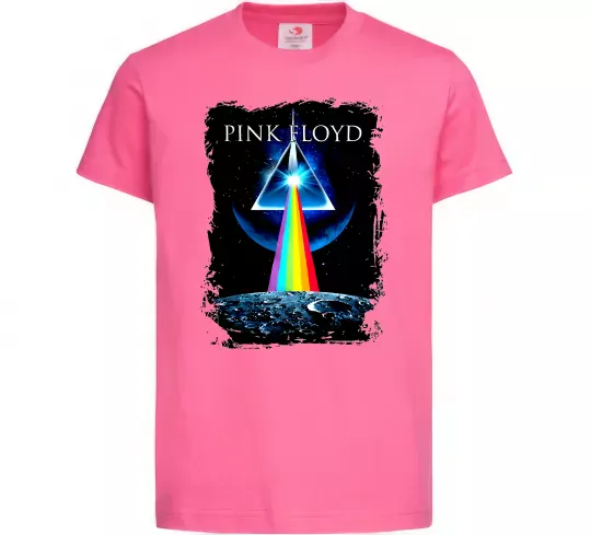 Детская футболка Minimal Pink Floyd Ярко-розовый фото