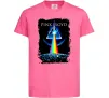 Детская футболка Minimal Pink Floyd Ярко-розовый фото