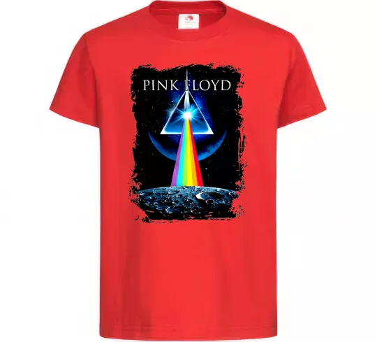 Детская футболка Minimal Pink Floyd Красный фото