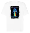 Футболка Оверсайз Minimal Pink Floyd Белый Футболка Оверсайз Minimal Pink Floyd Белый фото